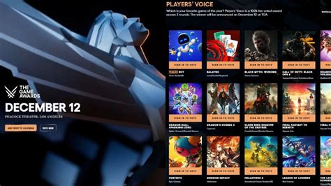 game of the year 2024|Players’ Voice .